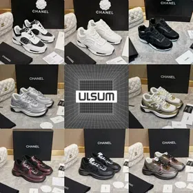 CHANEL Leather Fashion Lace-Up Low-Top Lifestyle Shoes-2905  
